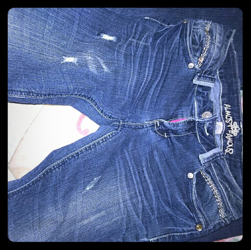 Gently used. Barely worn bootcut jeans.